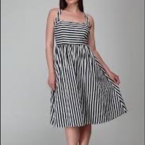 Collectif striped dress